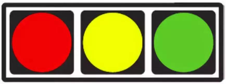 红绿黄识别图 单色图片