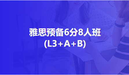 雅思预备6分8人班 (L3+A+B)